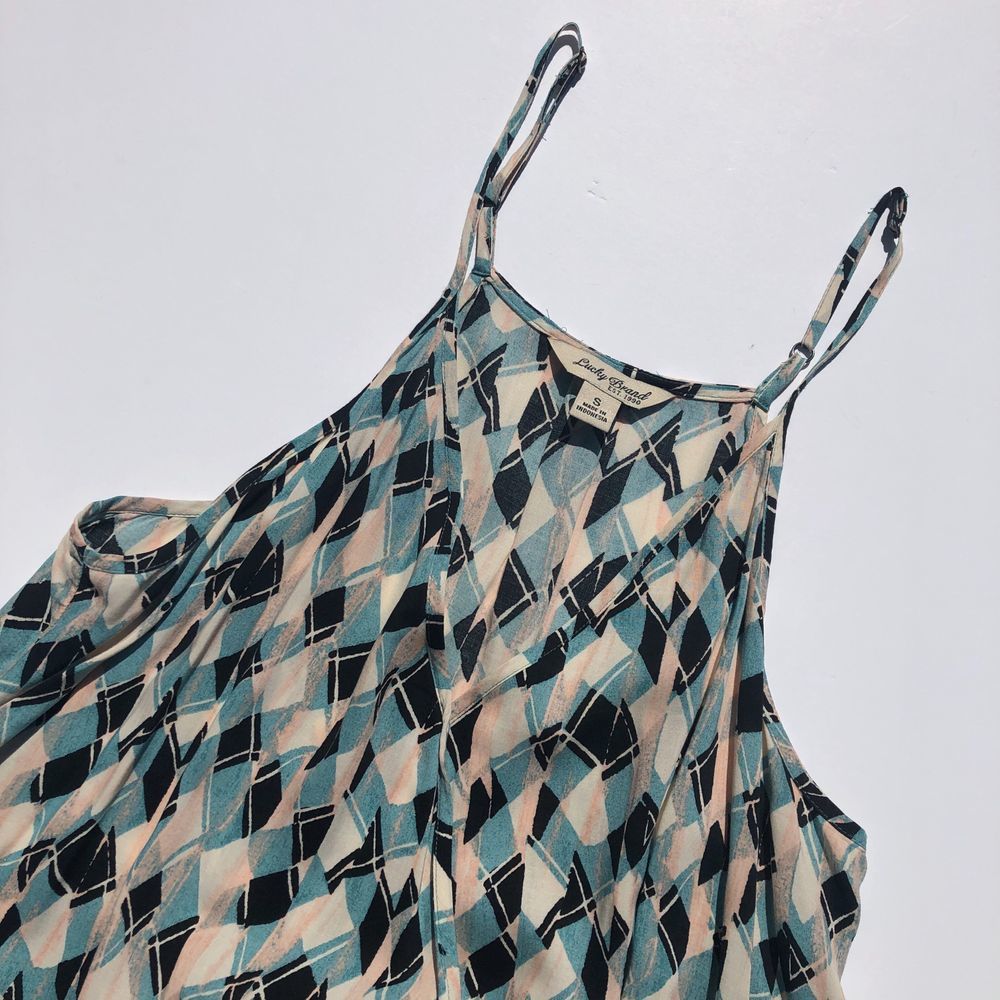 Lucky Brand Bubble Hem Cami, Size S